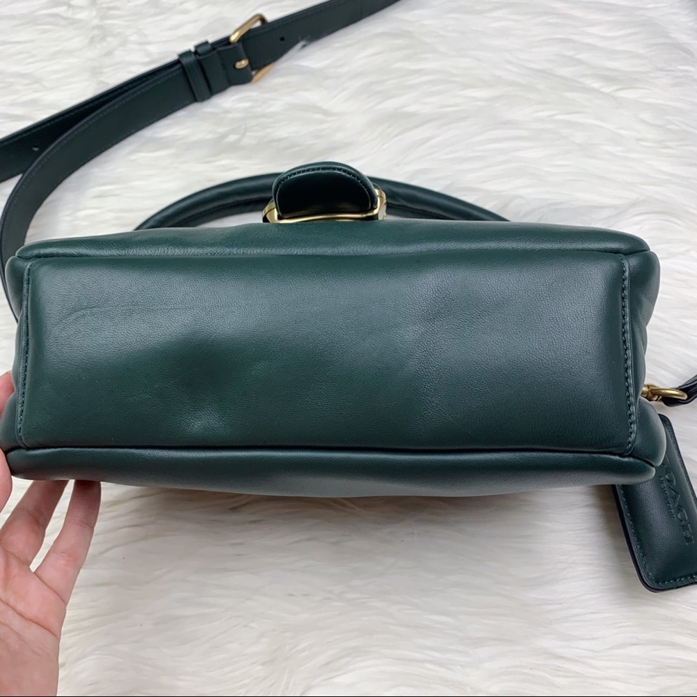 Coach Pillow Tabby Shoulder Bag 26 Amazon Green NEW - Picture 7 of 12